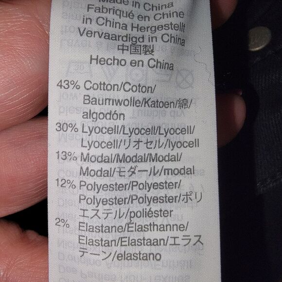 Madewell 9" Mid-Rise Skinny Jeans in Lunar Wash Size 27 - Picture 6 of 7